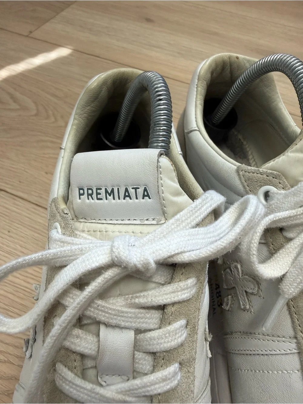Luxury Premiata Women's Beth 5603 Sneakers,  leather, platform sole Women’s 9